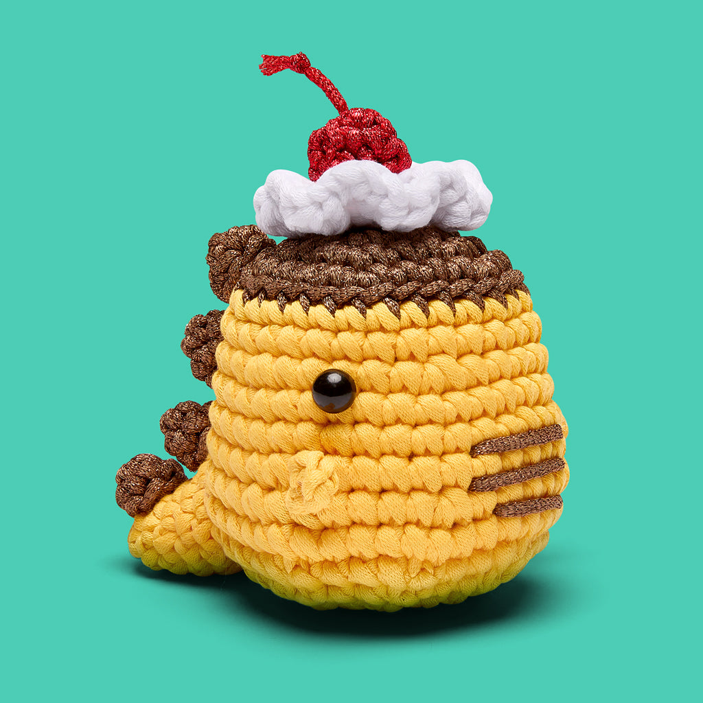 Fred le Dino : Kit de crochet édition Sweetie