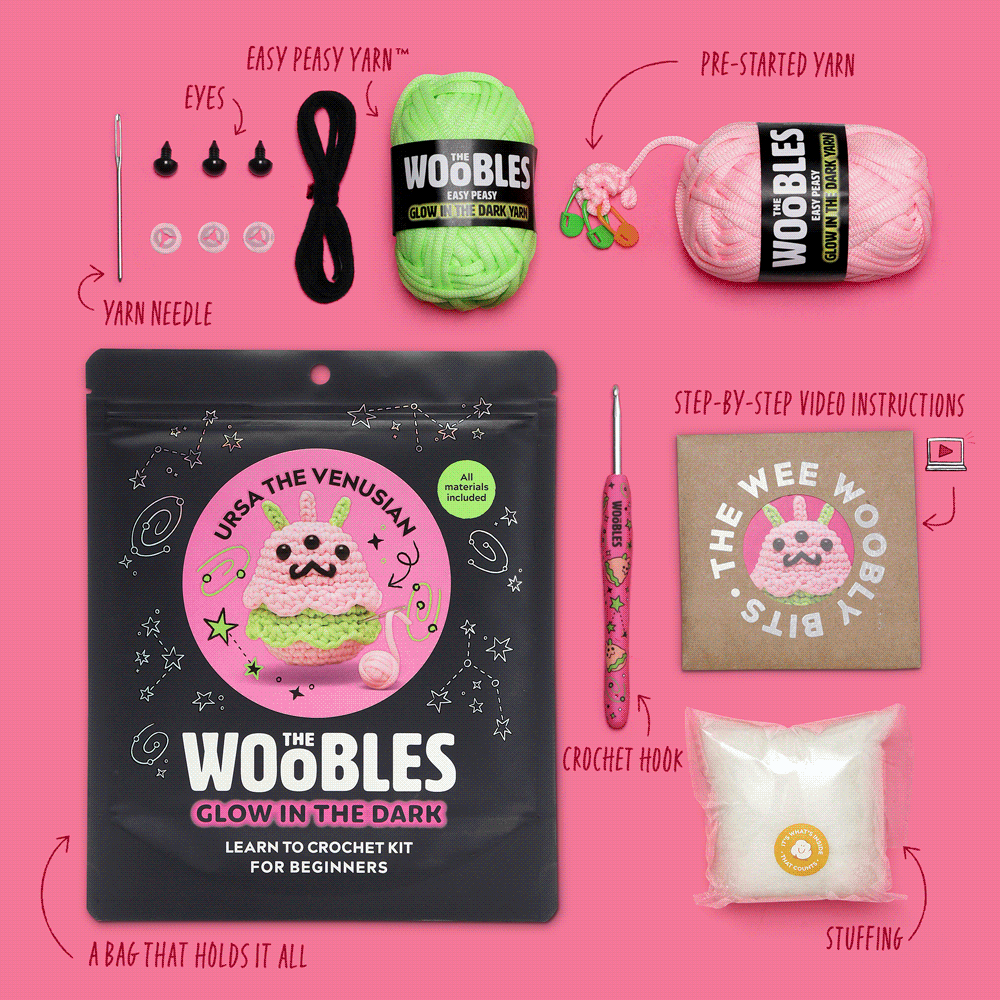 Kit de crochet Ursa la Vénusienne