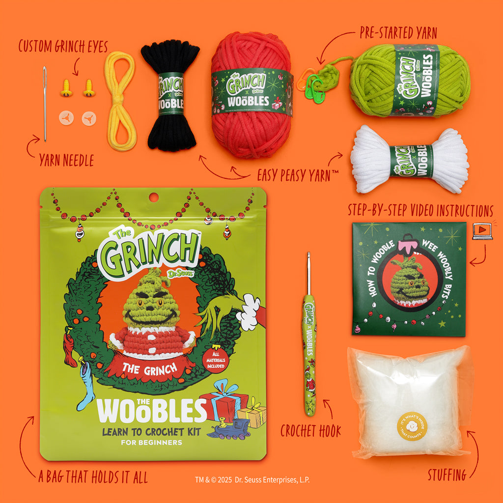 Le kit de crochet Grinch