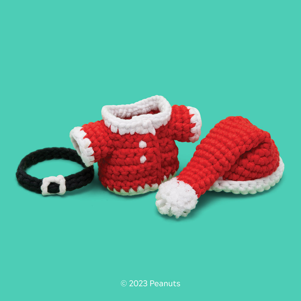 Kit d'accessoires pour tenue du Père Noël Tiny Snoopy