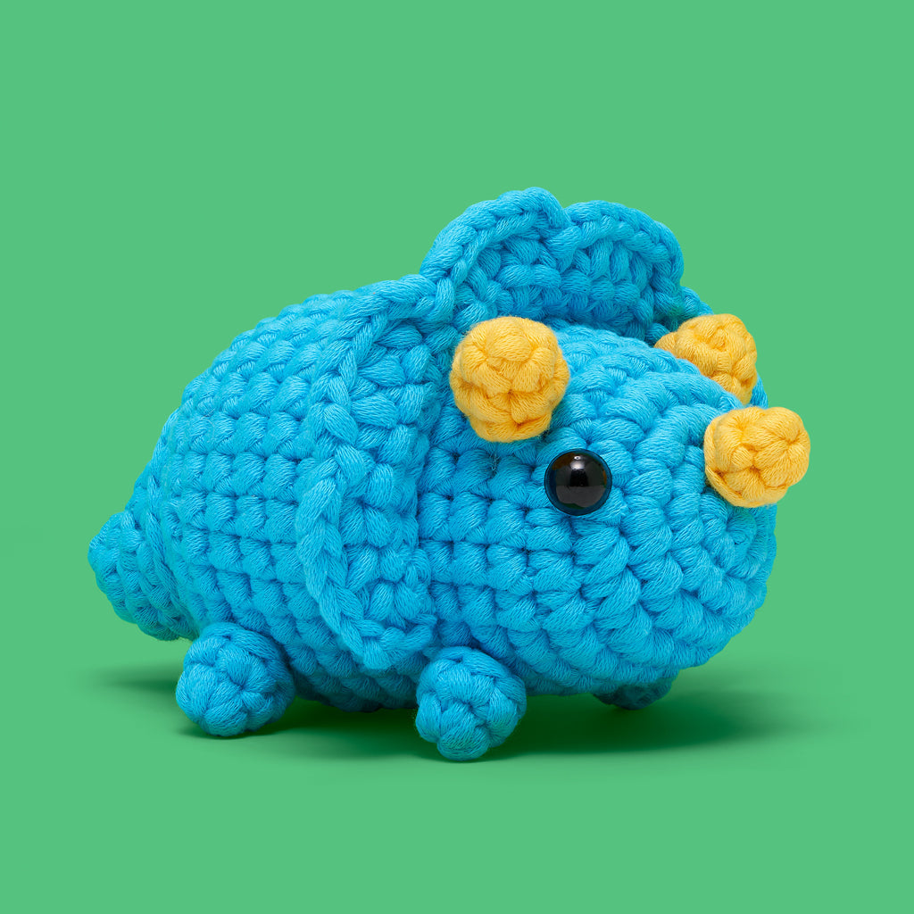 Kit de crochet Oscar le Triceratops