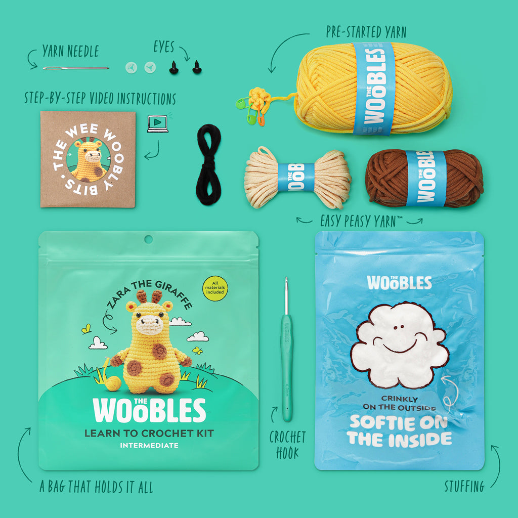 Kit de crochet Zara la girafe